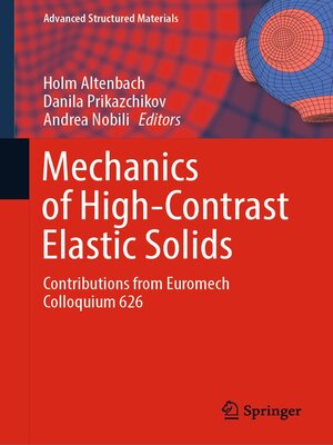 cover image of Mechanics of High-Contrast Elastic Solids
